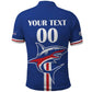 Custom Cape Verde 2026 Football Polo Shirt Blue Sharks WC Debut - African Pride