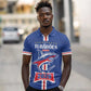 Custom Cape Verde 2026 Football Polo Shirt Blue Sharks WC Debut - African Pride