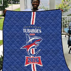 Cape Verde 2026 Football Quilt Blue Sharks WC Debut - African Pride