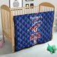 Cape Verde 2026 Football Quilt Blue Sharks WC Debut - African Pride