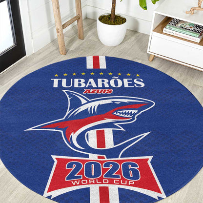 Cape Verde 2026 Football Round Carpet Blue Sharks WC Debut - African Pride