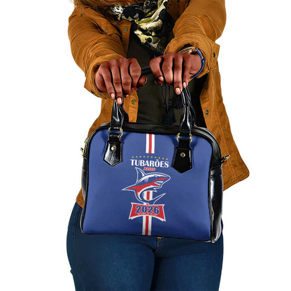 Cape Verde 2026 Football Shoulder Handbag Blue Sharks WC Debut - African Pride
