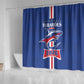 Cape Verde 2026 Football Shower Curtain Blue Sharks WC Debut - African Pride