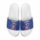 Cape Verde 2026 Football Slide Sandals Blue Sharks WC Debut
