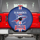 Cape Verde 2026 Football Spare Tire Cover Blue Sharks WC Debut - African Pride