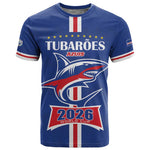 Custom Cape Verde 2026 Football T shirt Blue Sharks WC Debut - African Pride