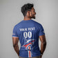 Custom Cape Verde 2026 Football T shirt Blue Sharks WC Debut - African Pride