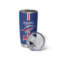 Custom Cape Verde 2026 Football Tumbler Cup Blue Sharks WC Debut - African Pride