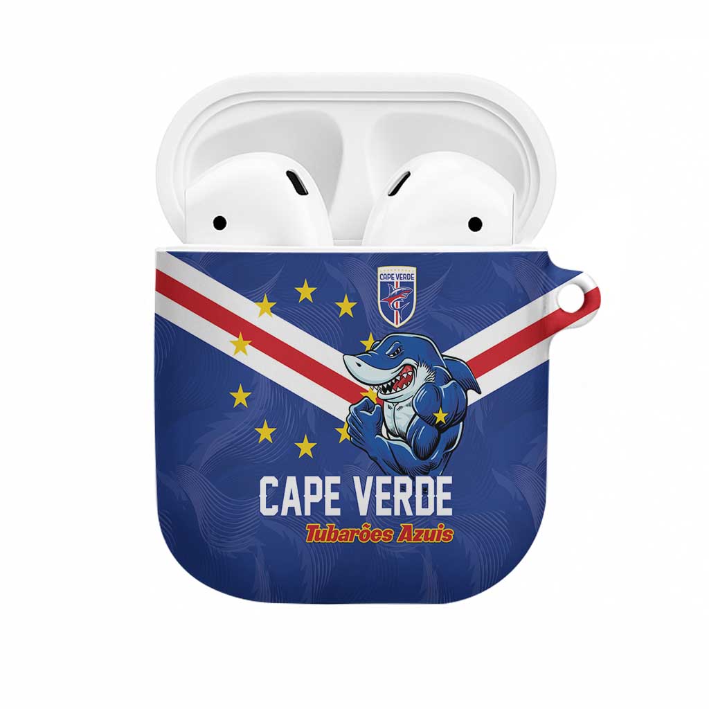Cape Verde Football AirPods Case Tubaroes Azuis Make History