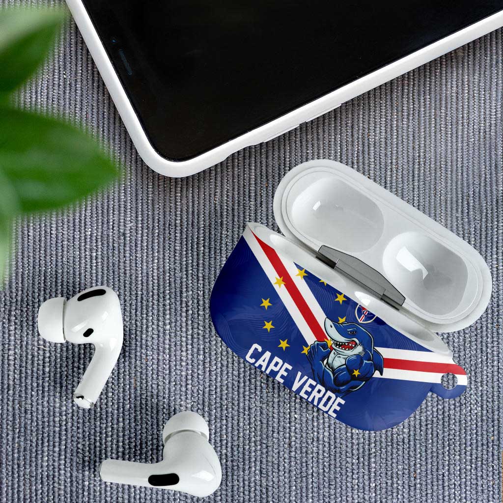 Cape Verde Football AirPods Case Tubaroes Azuis Make History