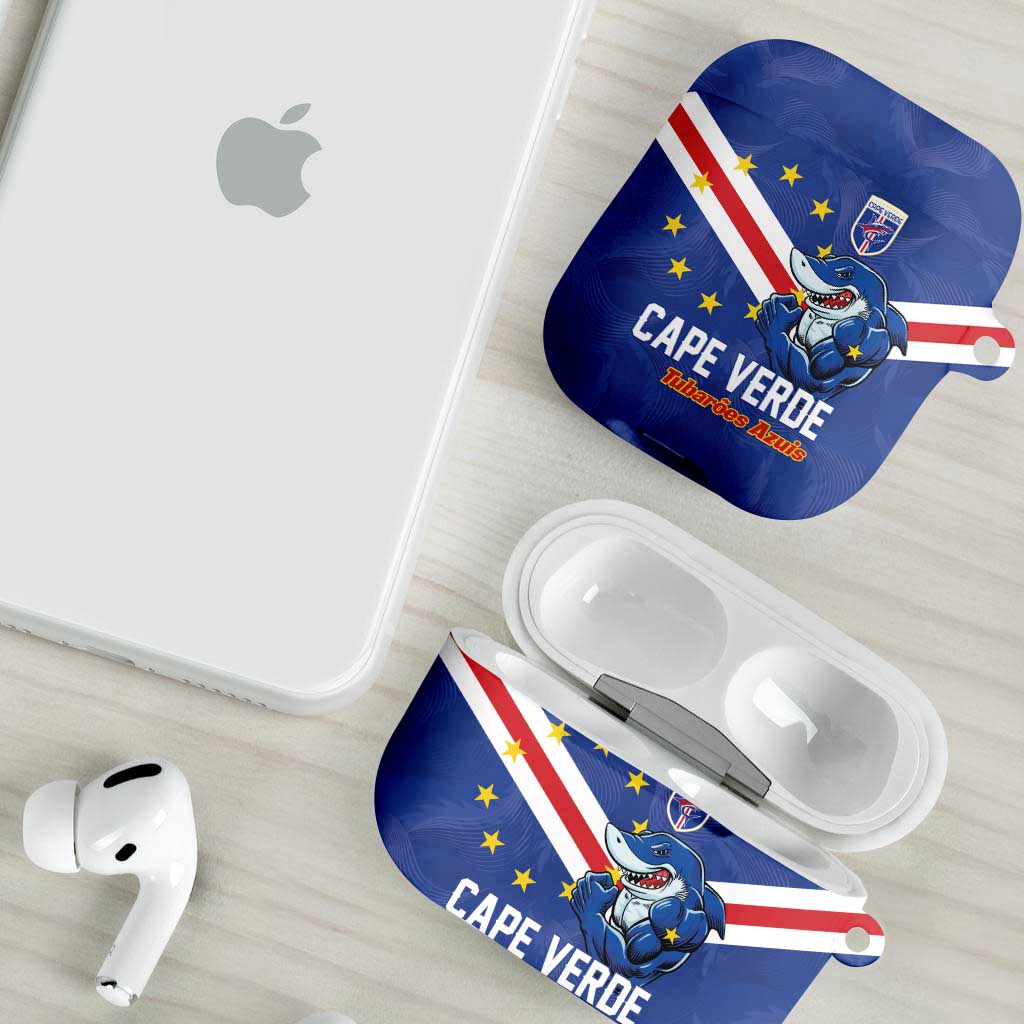 Cape Verde Football AirPods Case Tubaroes Azuis Make History