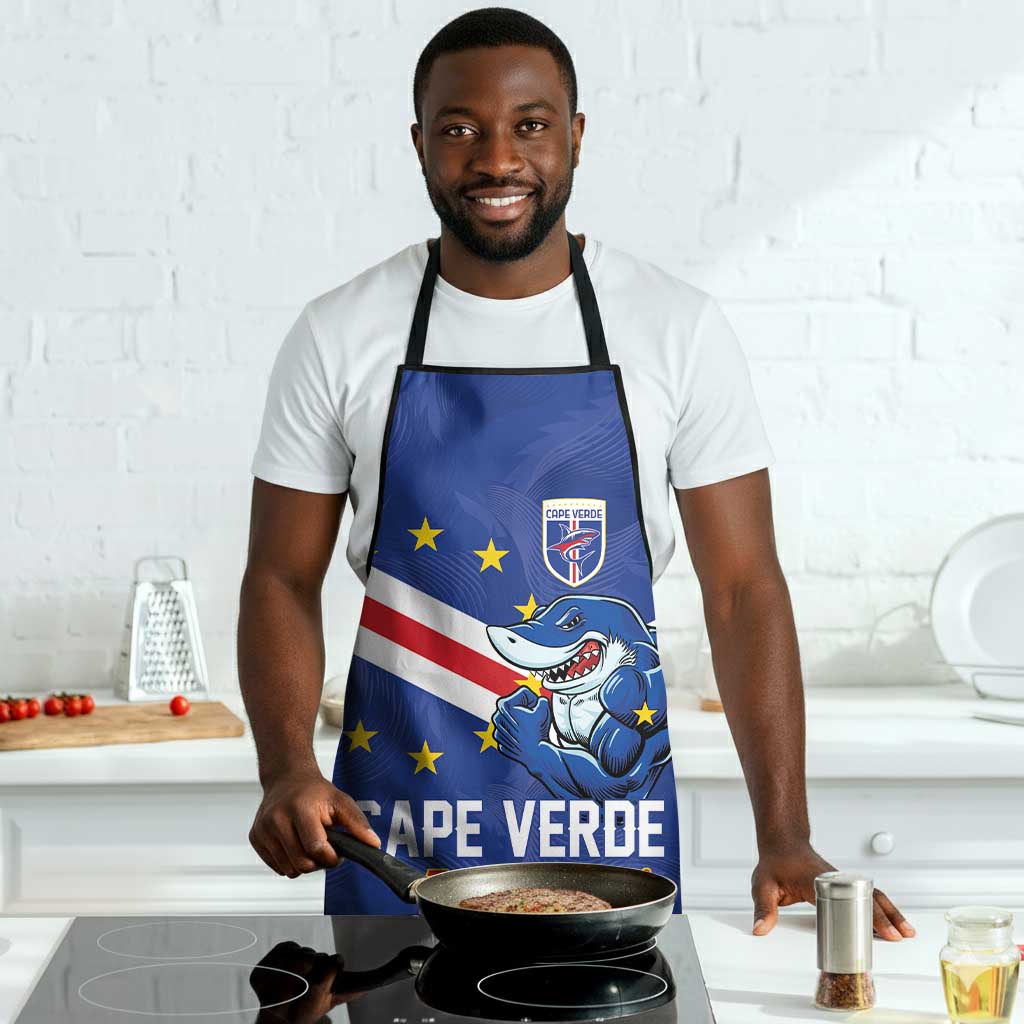 Cape Verde Football Apron Tubaroes Azuis Make History