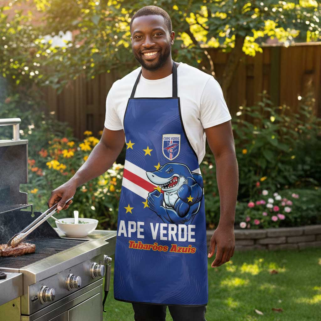 Cape Verde Football Apron Tubaroes Azuis Make History