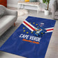 Cape Verde Football Area Rug Tubaroes Azuis Make History - African Pride