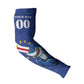 Custom Cape Verde Football Arm Sleeves Tubaroes Azuis Make History