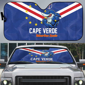 Cape Verde Football Auto Sun Shade Tubaroes Azuis Make History