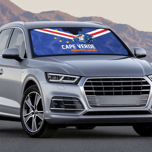 Cape Verde Football Auto Sun Shade Tubaroes Azuis Make History