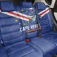 Cape Verde Football Back Car Seat Cover Tubaroes Azuis Make History - African Pride