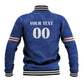 Custom Cape Verde Football Baseball Jacket Tubaroes Azuis Make History - African Pride