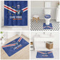 Cape Verde Football Bathroom Set Tubaroes Azuis Make History