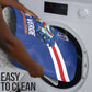 Cape Verde Football Bathroom Set Tubaroes Azuis Make History