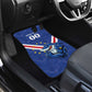 Custom Cape Verde Football Car Mats Tubaroes Azuis Make History - African Pride