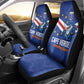 Cape Verde Football Car Seat Cover Tubaroes Azuis Make History - African Pride