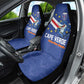Cape Verde Football Car Seat Cover Tubaroes Azuis Make History - African Pride