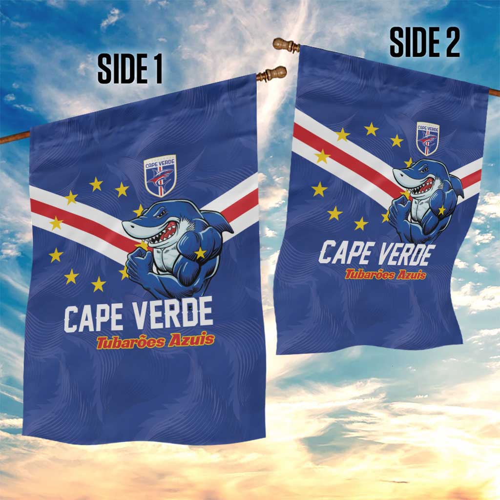 Cape Verde Football Garden Flag Tubaroes Azuis Make History - African Pride