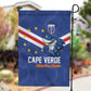 Cape Verde Football Garden Flag Tubaroes Azuis Make History - African Pride