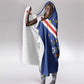 Cape Verde Football Hooded Blanket Tubaroes Azuis Make History - African Pride