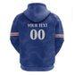 Custom Cape Verde Football Hoodie Tubaroes Azuis Make History - African Pride