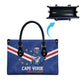 Cape Verde Football Leather Bag Tubaroes Azuis Make History