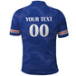Custom Cape Verde Football Polo Shirt Tubaroes Azuis Make History - African Pride