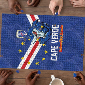 Cape Verde Football Puzzle Tubaroes Azuis Make History