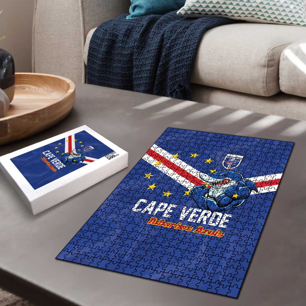 Cape Verde Football Puzzle Tubaroes Azuis Make History