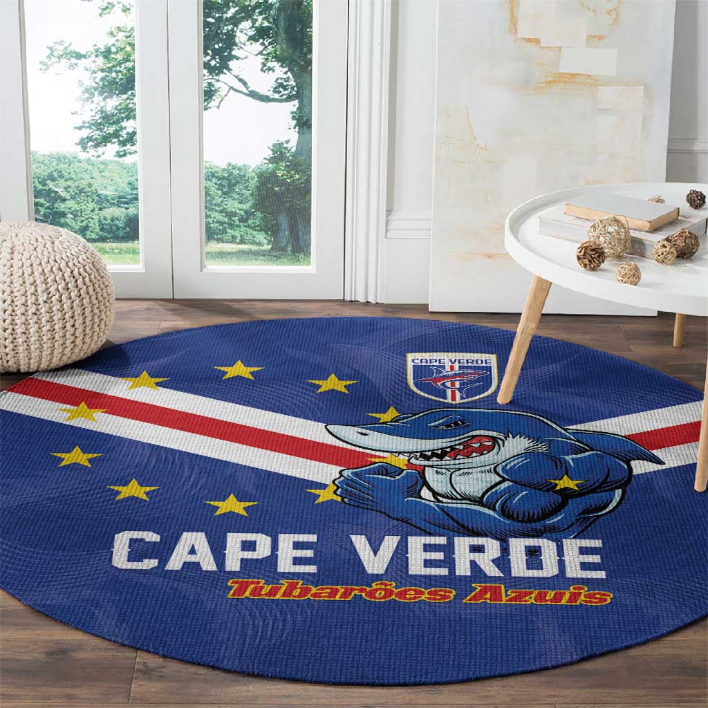 Cape Verde Football Round Carpet Tubaroes Azuis Make History - African Pride