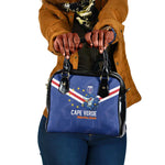 Cape Verde Football Shoulder Handbag Tubaroes Azuis Make History - African Pride