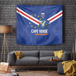 Cape Verde Football Tapestry Tubaroes Azuis Make History - African Pride
