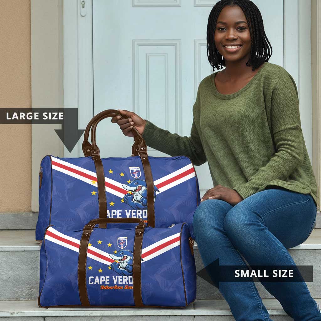 Cape Verde Football Travel Bag Tubaroes Azuis Make History