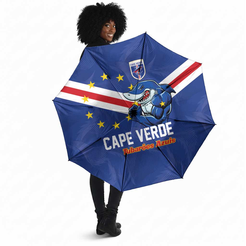 Cape Verde Football Umbrella Tubaroes Azuis Make History