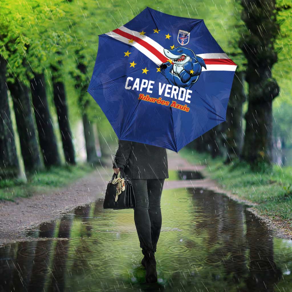 Cape Verde Football Umbrella Tubaroes Azuis Make History