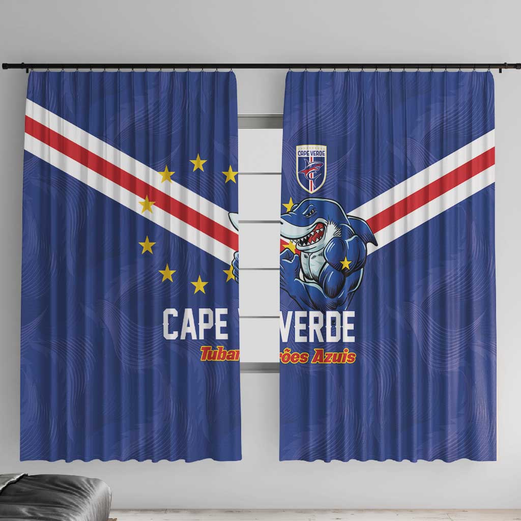 Cape Verde Football Window Curtain Tubaroes Azuis Make History - African Pride