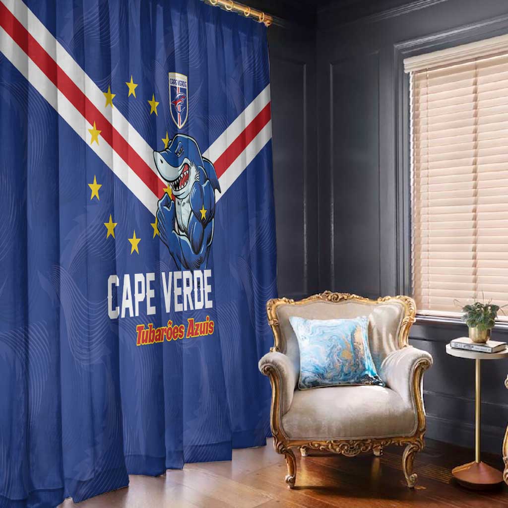Cape Verde Football Window Curtain Tubaroes Azuis Make History - African Pride