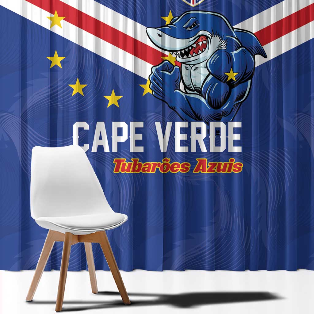 Cape Verde Football Window Curtain Tubaroes Azuis Make History - African Pride