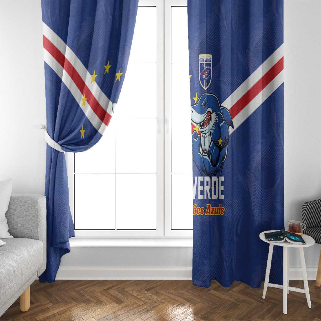 Cape Verde Football Window Curtain Tubaroes Azuis Make History - African Pride