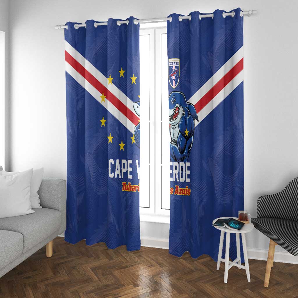 Cape Verde Football Window Curtain Tubaroes Azuis Make History - African Pride