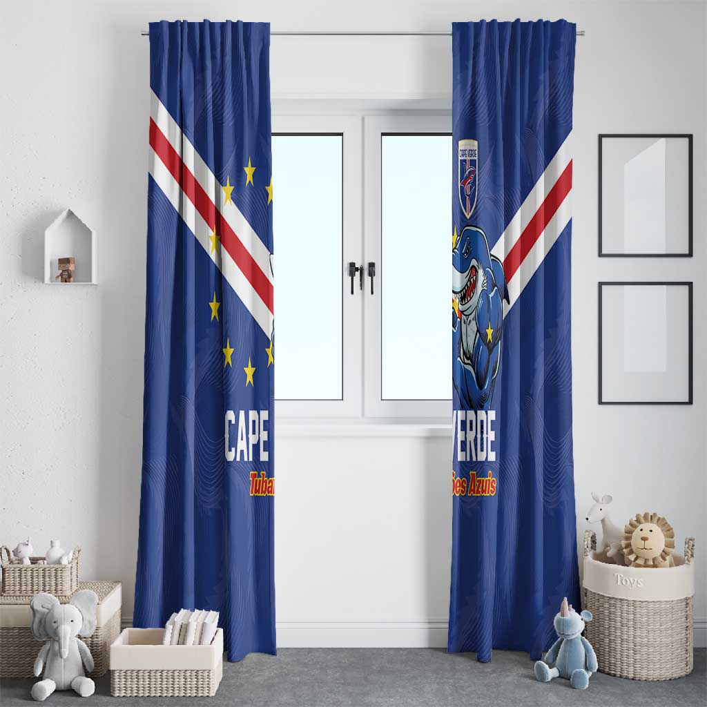 Cape Verde Football Window Curtain Tubaroes Azuis Make History - African Pride