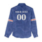 Custom Cape Verde Football Women Casual Shirt Tubaroes Azuis Make History - African Pride