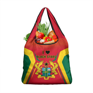 Support the Black Stars - Ghana Football Grocery Bag